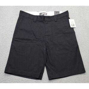 Garage Shorts Mens Size 30 Black Regular Fit Slash Pockets Comfort Fit Low Waist